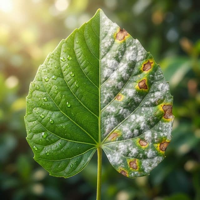 Yellow Spots & Fuzzy Leaves: Fungal Identification Guide