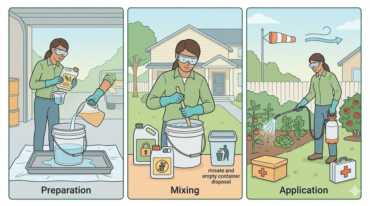 Pesticide Safety 101: How to Mix & Spray at Home